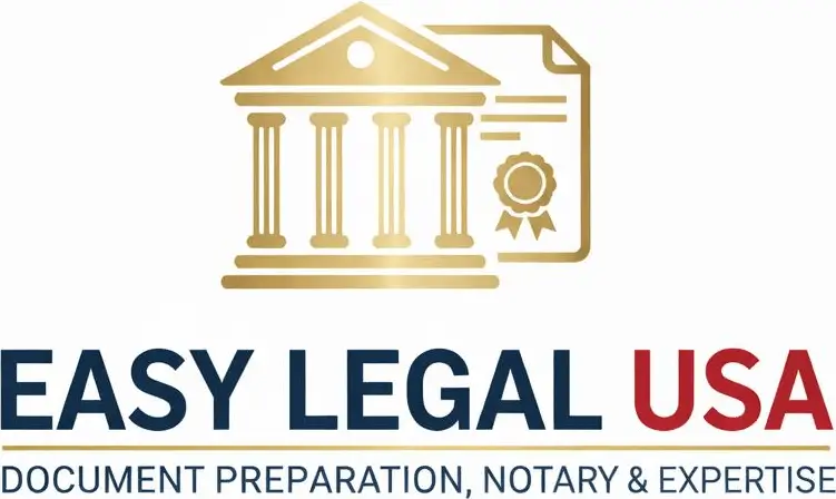 Easy Legal USA - Document preparation, notary and expertise